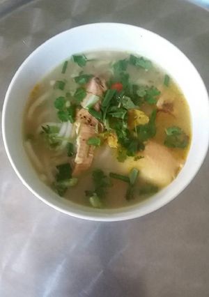Hình của món Bánh canh cá lóc.