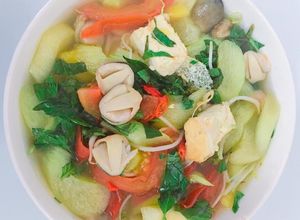 Hình của món Canh chua chay.