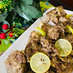 A picture of Namkeen Gosht.