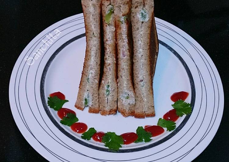 Recipe of Favorite Mayo Veg Grilled Sandwiches