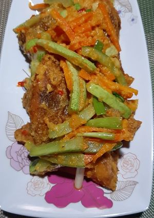 Foto resep Acar ikan nila