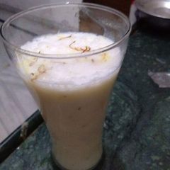 A picture of Banana milk shake.