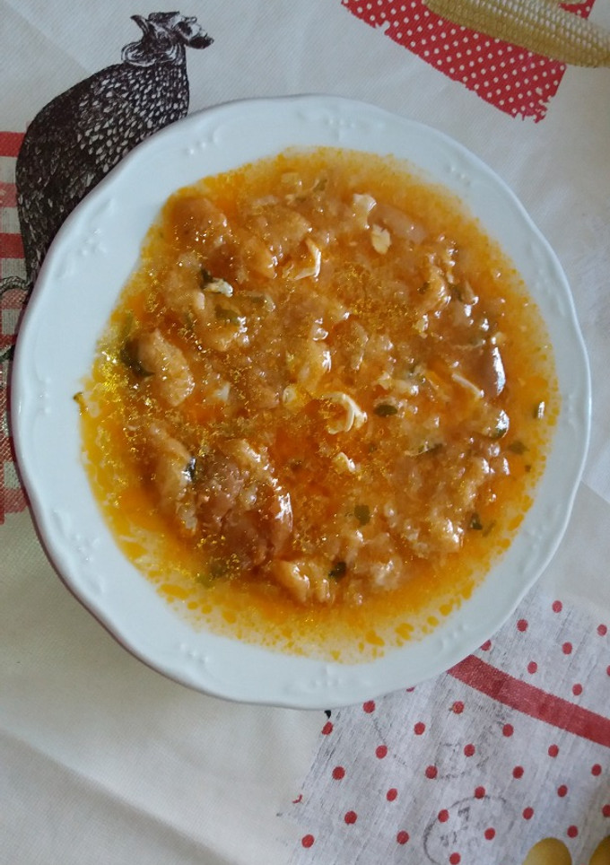 Una foto de Sopa de ajo