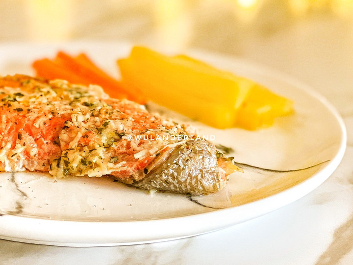 Bagaimana Membuat Fun MPASI 9m+: Steamed Cheesy Salmon yang Enak Banget