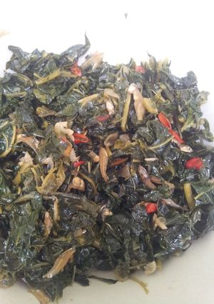 Foto resep Tumis Daun Pepaya Teri