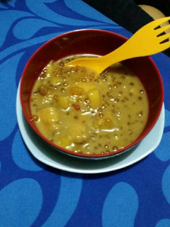 Foto resep Kolak pisang,ubi rambat +biji mutiara