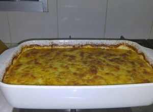 Una foto de Pastel de papas con pollo😋