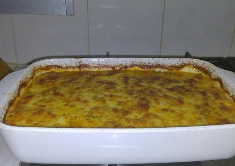 Pastel de papas con pollo😋