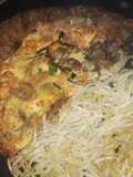 Crispy Seafood Pancake with Bean Sprouts