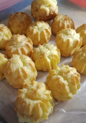 Foto resep Kue soes isi vla
