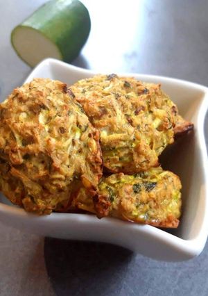 Une photo de Boulettes de courgette au curry