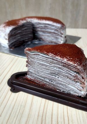 Foto resep Milecrepe Coklat