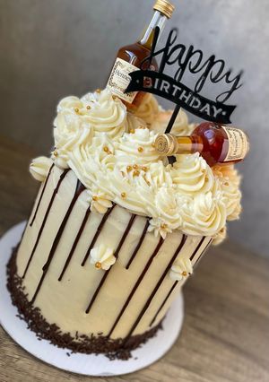 A picture of Delicious Vanilla Cake !.
