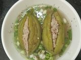 Canh Khổ qua dồn cá thác lác