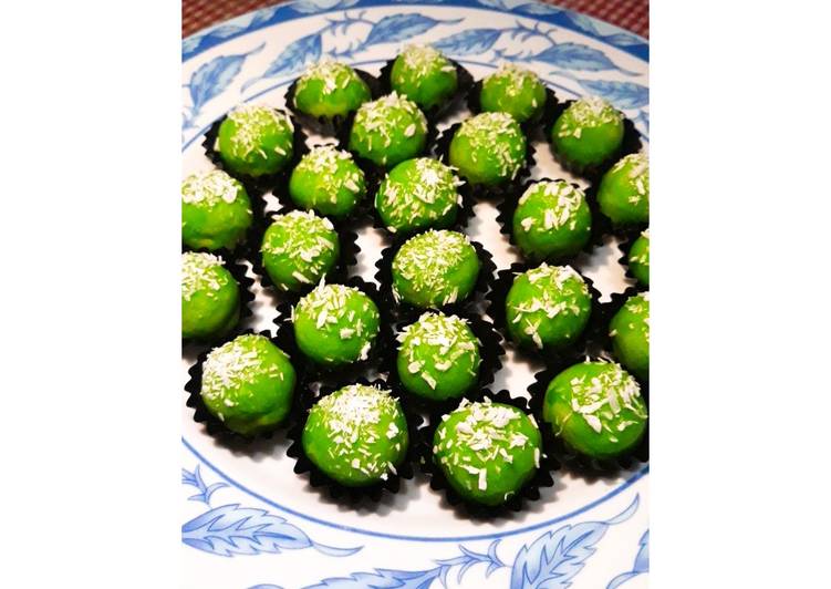 Resep masakan Nastar pura-pura Klepon 💚 | Langkah Membuat Nastar pura-pura Klepon 💚 Yang Lezat Sekali