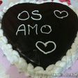 Tarta corazón San Valentín