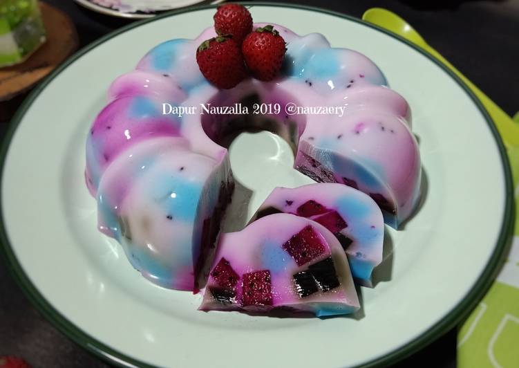 Bagaimana Menyiapkan Puding Cao Mozaik, Enak