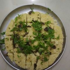 Rava Dhokla A picture of Rava Dhokla.