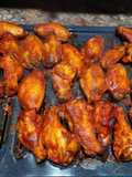 Alitas de pollo con guajillo y miel