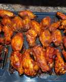 Alitas de pollo con guajillo y miel