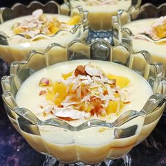 A picture of Mango phirni.
