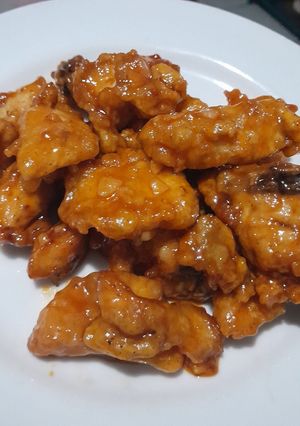 Foto resep Ayam Crispy Asam Manis Simple