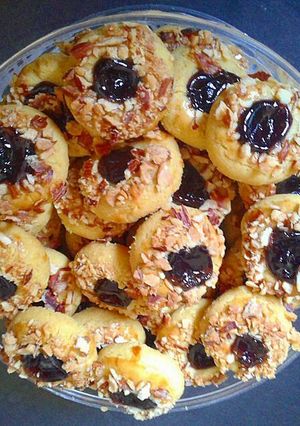 Foto resep Blueberry Almond Cookies