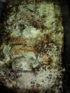 Una foto de Lasaña de plátano y queso