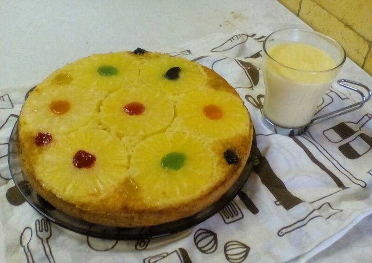 How to Make Speedy Pineapple Upside Down Cake