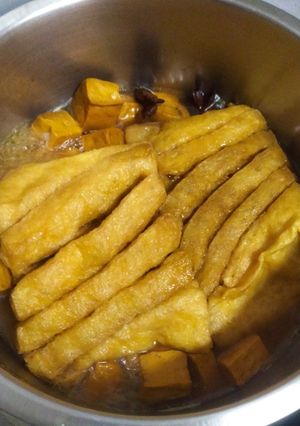 滷蘭花干&小方豆乾 的食譜成品照片