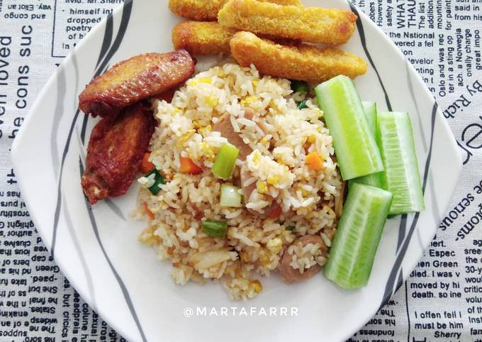 Resep Nasi Goreng Mentega Oleh Marta - Cookpad