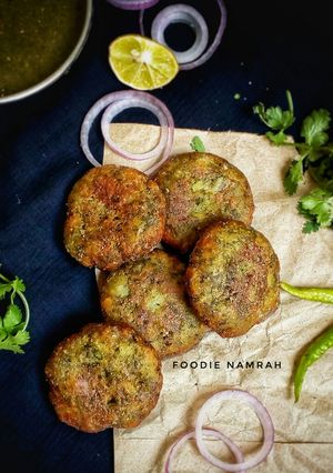 A picture of Hara bhara kabab.