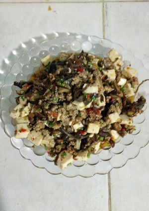 Hình của món Đậu hũ ma bà việt nam.