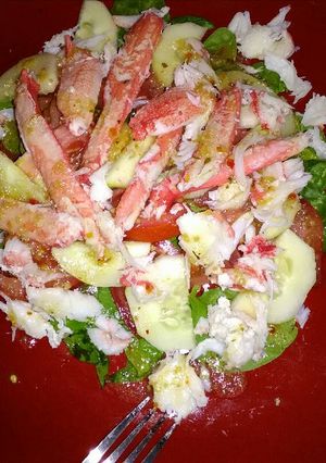 A picture of Ocean salad.