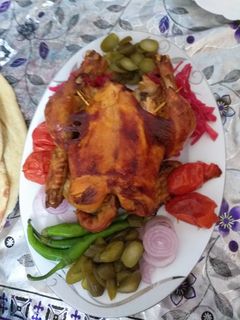 عکسی از دستور مرغ بریان