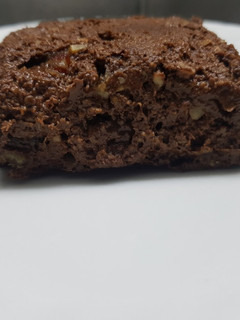 Una foto de Brownie versión saludable, sin cocción