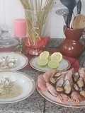 Almejas en salsa con mariscada