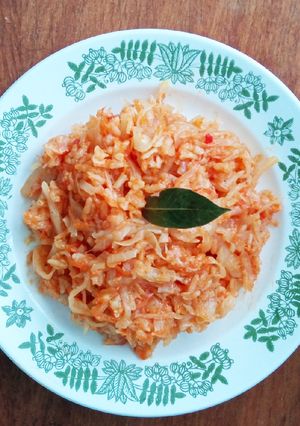 Фото Капуста з рисом в мультиварці🍚.