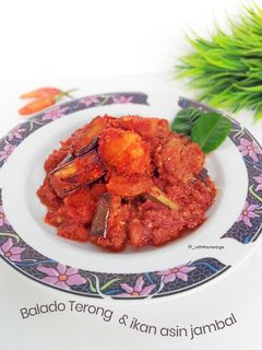 Foto resep Balado Terong + ikan asin jambal