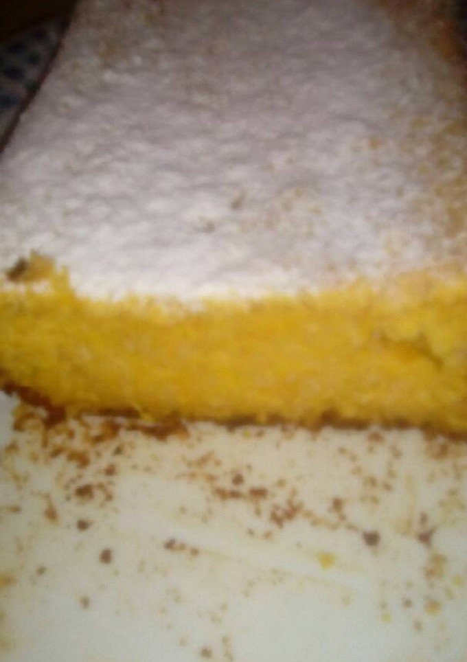 Una foto de Budín de mandarina y avena