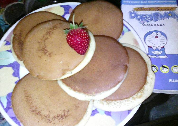 Cara Gampang Menyiapkan Kue Dorayaki Doraemon.. By:Erni Hartanti. Amd:-) Anti Gagal