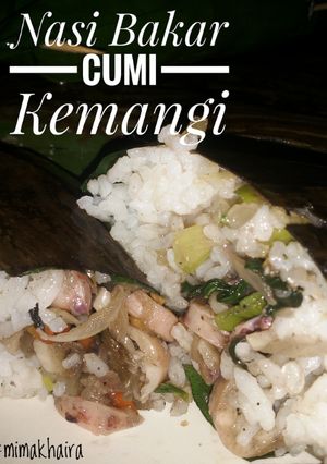Foto resep Nasi Bakar Cumi Kemangi