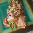 Pizza paleo, base de coliflor