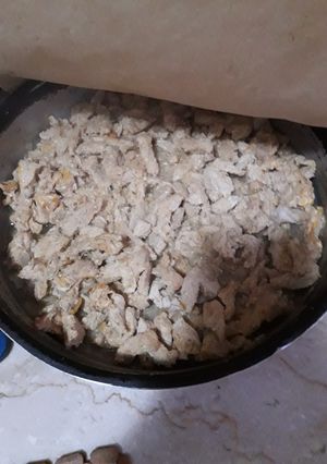 صورة لوصفة شاورما في الفرن + بطاطا