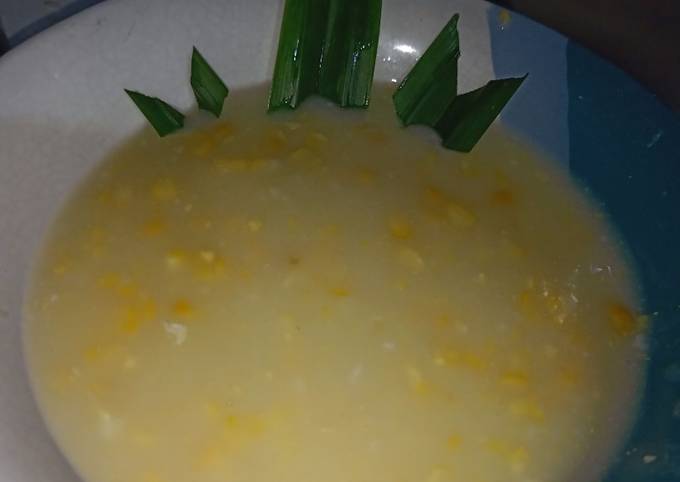 15. Bubur Jagung Manis