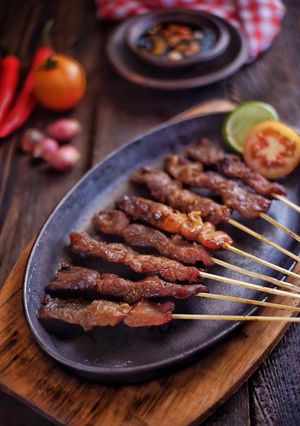 Foto resep Sate kambing sambel kecap