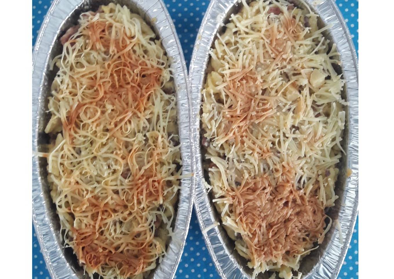 Macaroni panggang keju