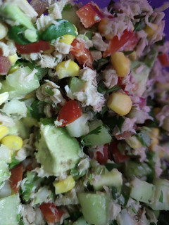 Una foto de Ceviche de atún