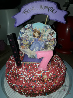 Una foto de Torta de cumpleaños