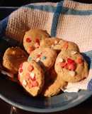 Galletas de chía, jengibre y limón (veganas)